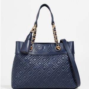 Tory Burch Fleming Small Quilted Leather Crossbody